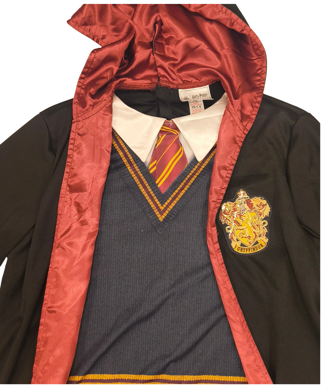 Harry Potter Deluxe Hermione Fancy Costume Dress with wand