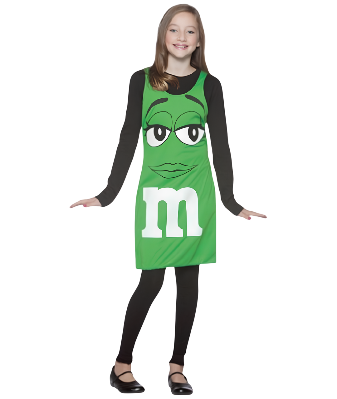 Teen Girls M&M's Tank Dress Funny Halloween Cosplay Costume Party Dresses