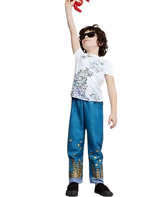 Costume David Walliams “Billionaire Boy” Boys Halloween and book day