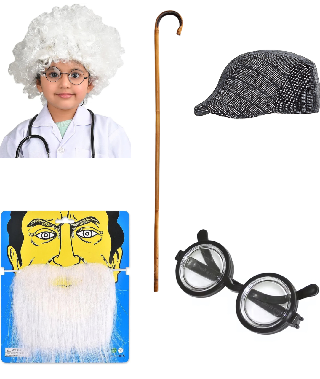 Old Man set Cosplay pretends