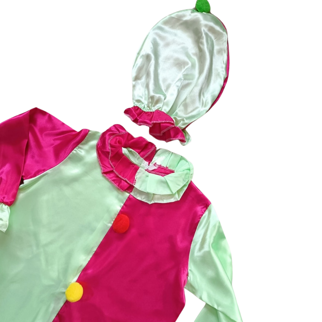 زي مهرج للأطفال في الهالوين زي مهرج ملون