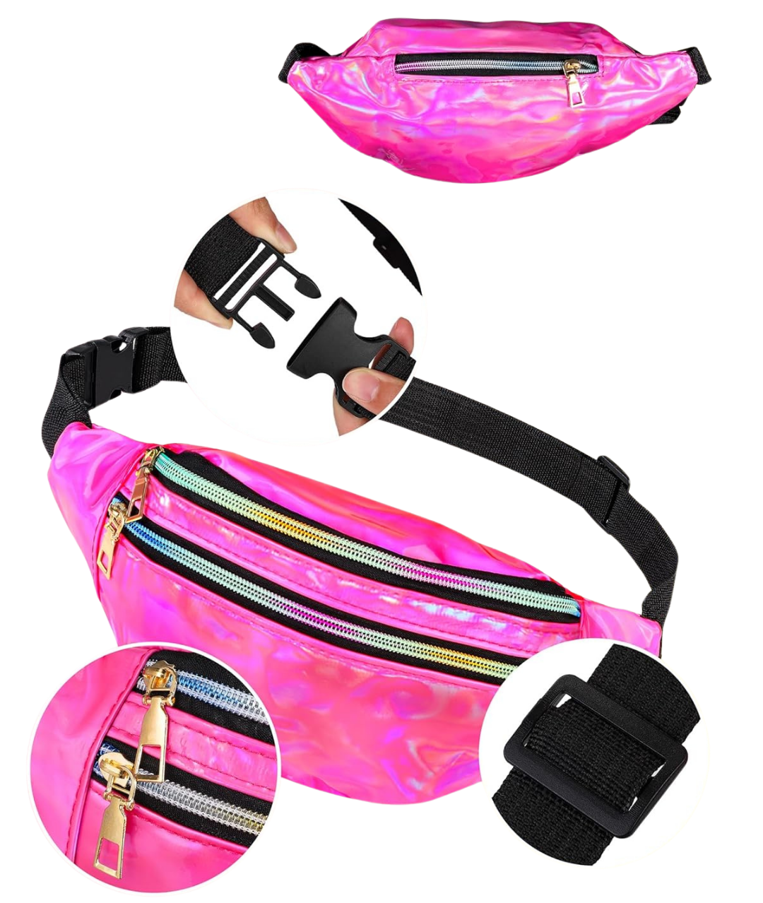 80s Outfit Women Costume with Accessories Set3