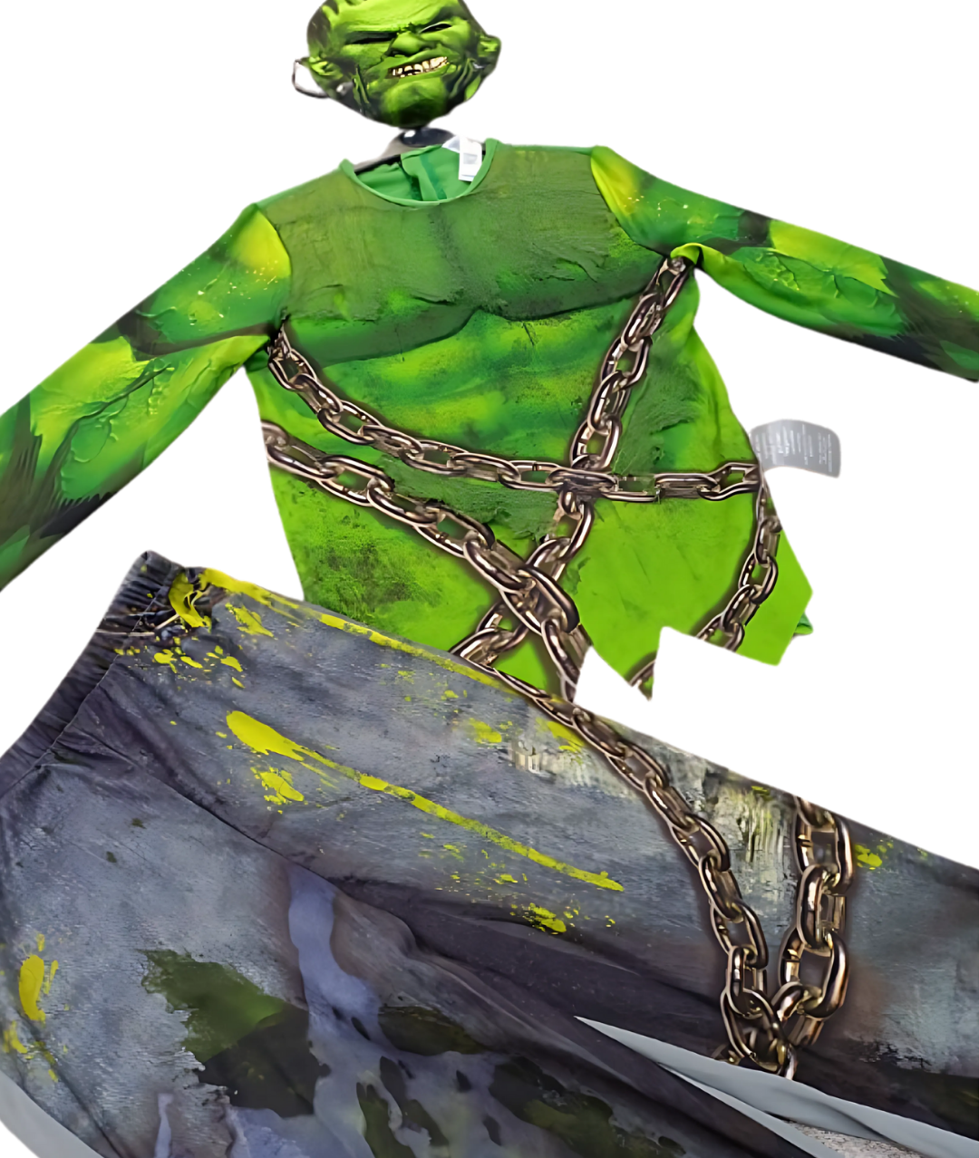 BOYS FRANKENSTEIN HALLOWEEN FANCY
DRESS COSTUME + MASK