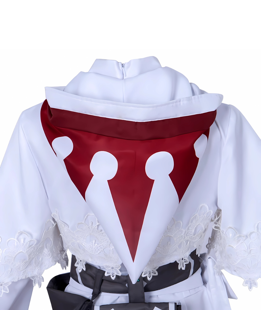 Anime Women Dress for Battle Uniform White Mage Cosplay Party Dress Halloween Costume7