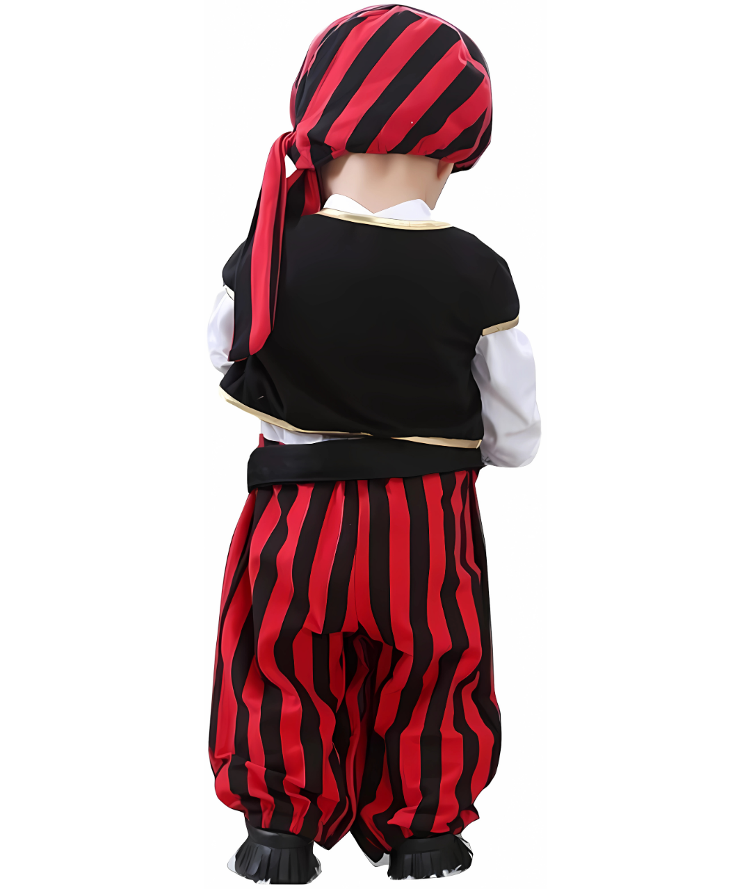 Baby and Toddler Boys' Pirate Costume, Cotton, Halloween Outfit2