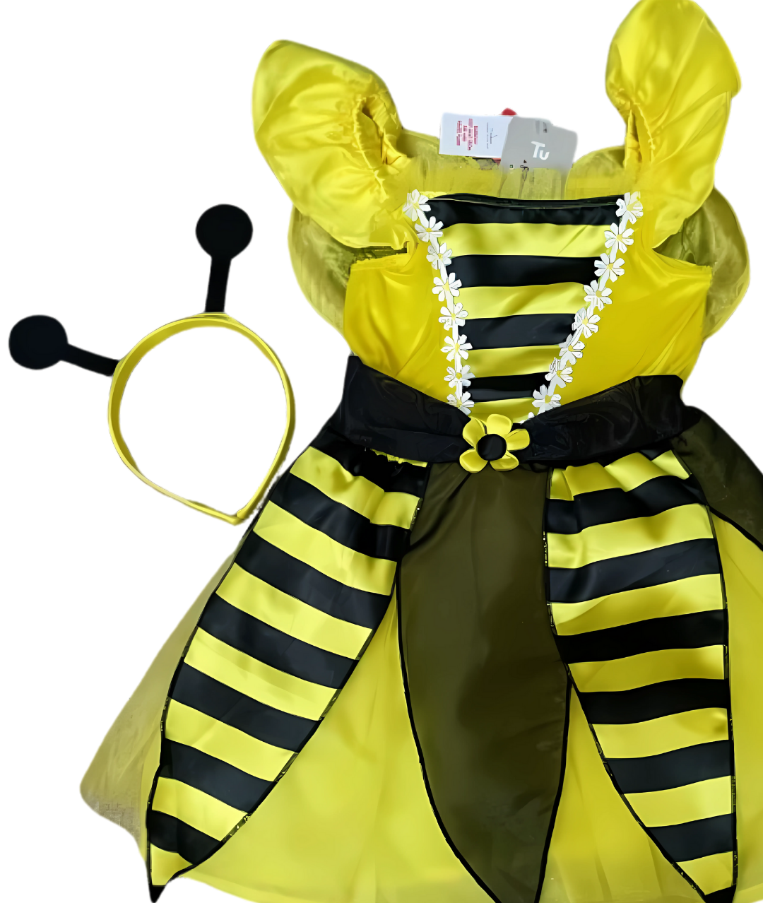 Bee Costume Disney Tu Bumble Bee Yellow & Black Costume Set2