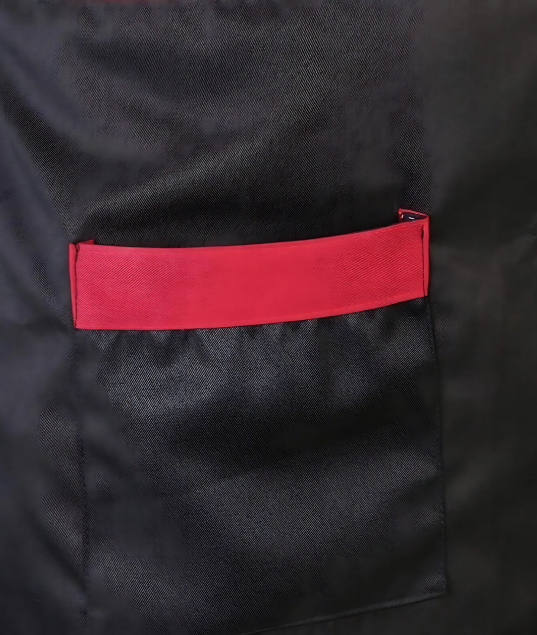 Black Red Waist Short Apron with Pockets for for Men Women6