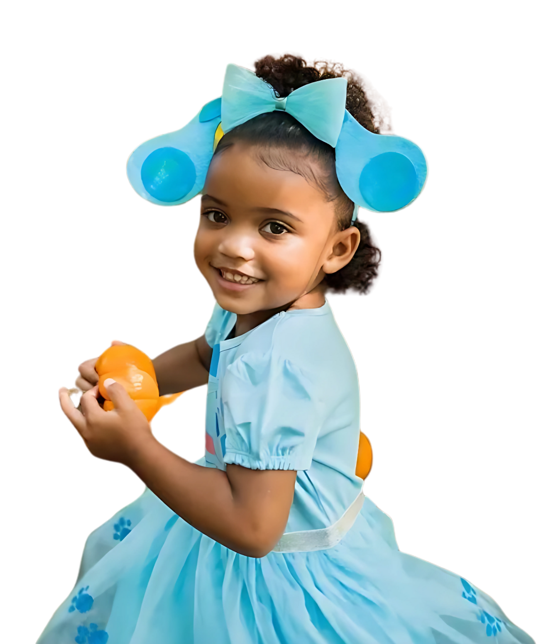 Blue's Clues and You Toddler girl blue dress – FANTASIA Costume Shop