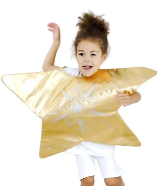 Christmas Star Costume Nativity Santa Children Kids Cosplay Fancy Dress "star only"-set in Jodan