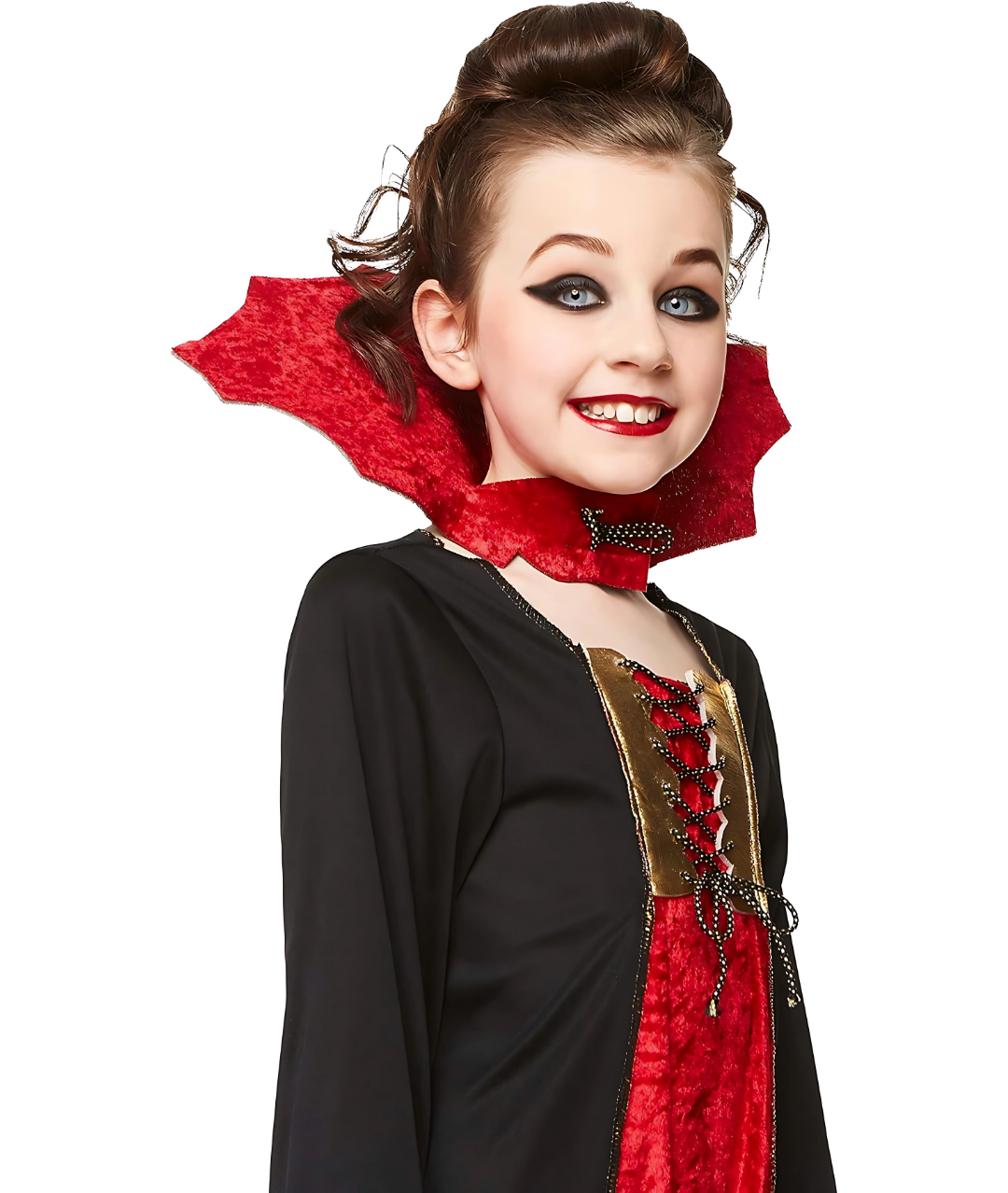 Girls Gothic Vampiress Costume2