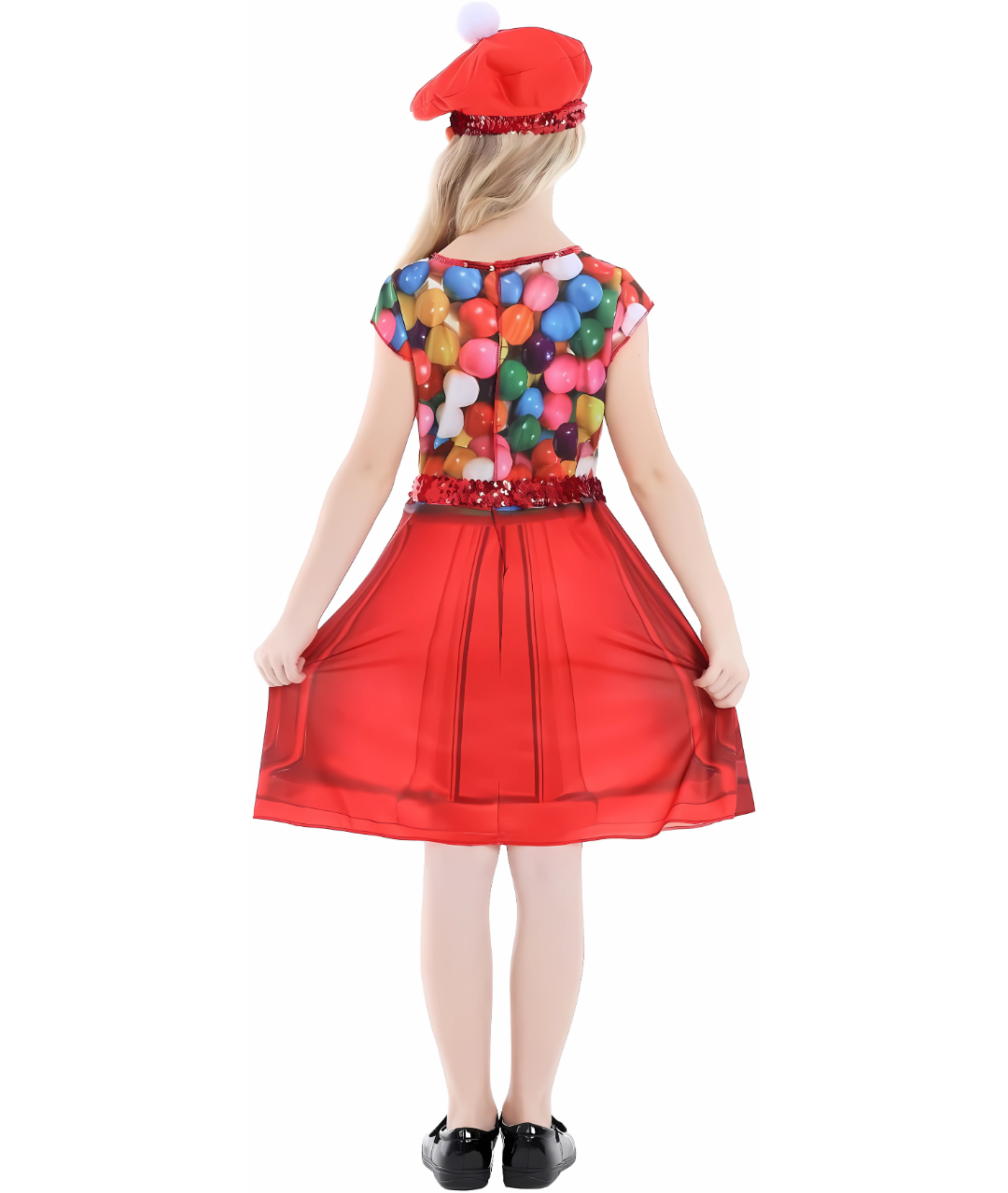 Glamour Gumball Machine Girls Costume2