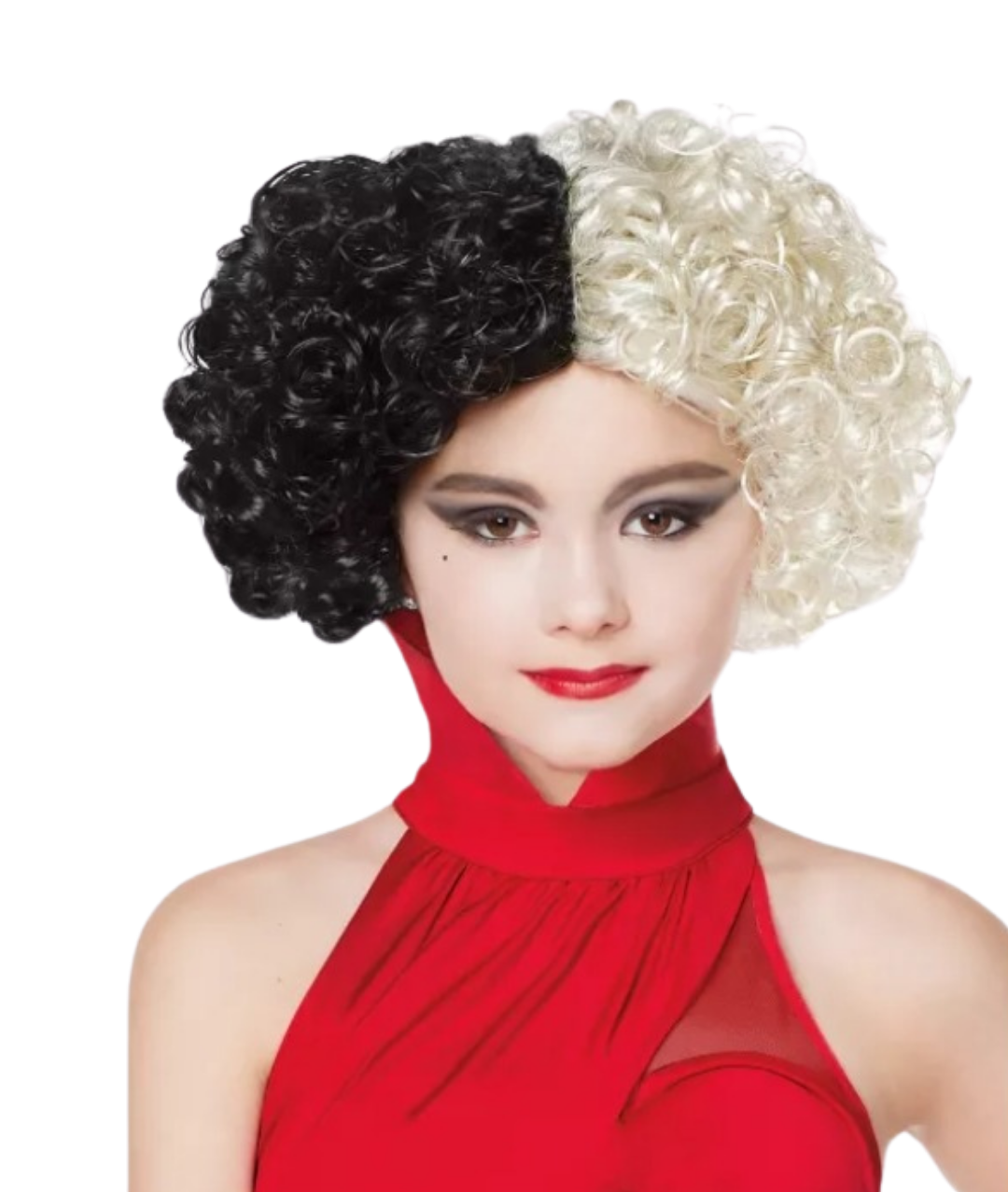 زي كرويلا الأحمر للبالغين في الهالوين