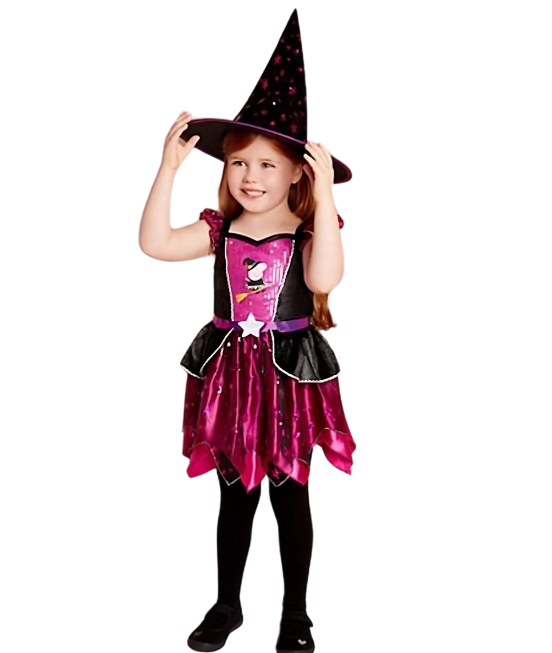 Halloween Costume Peppa pig for Girls Purple Witch Costume Fairy Tale Fancy Tutu Dress-set in Jordan