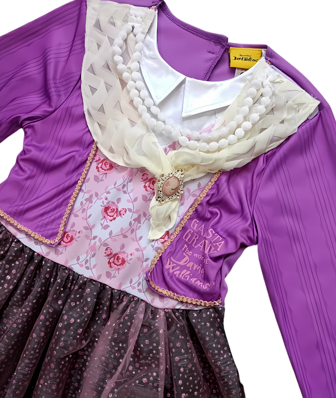 Kids Gangsta Granny Costume Girls Old Lady Grandma Fancy Dress2-set in Jordan