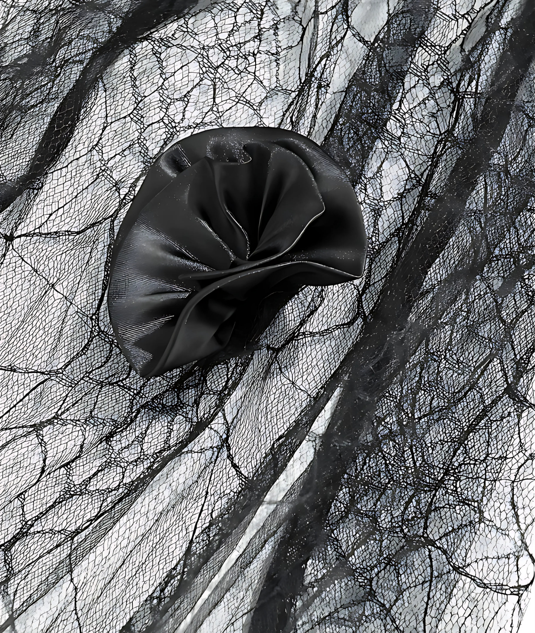 Kids Girls Black Ghost Bride Tutu Dress Halloween Cosplay Costume with Headdress4