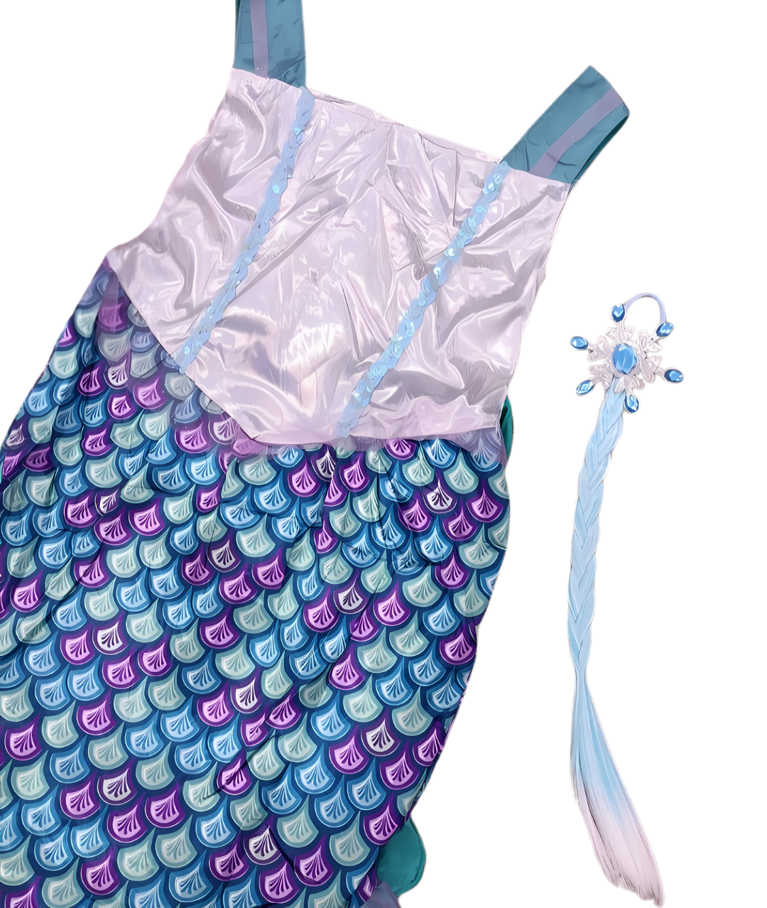 فستان حورية البحر-الاميرة آريل-ديزني-الهالوين