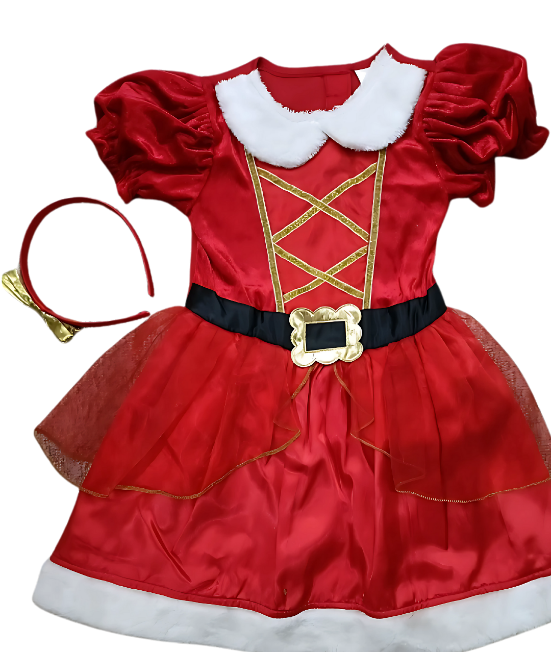 زي السيدة سانتا كلوز للفتيات-زي الكريسماس-زي الهالوين