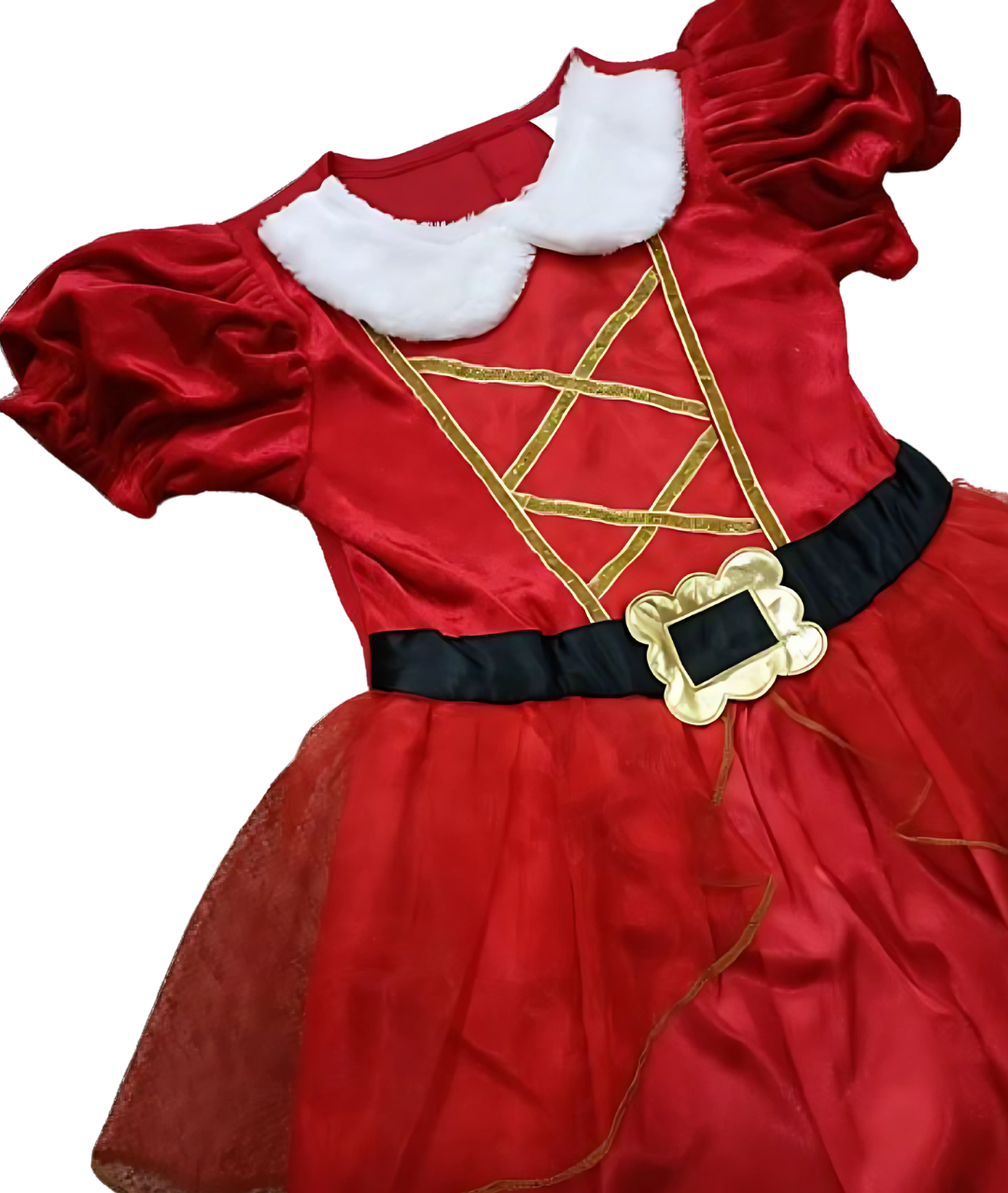 Little Miss Santa Costume Halloween  Costume Christmas Fancy Dress2