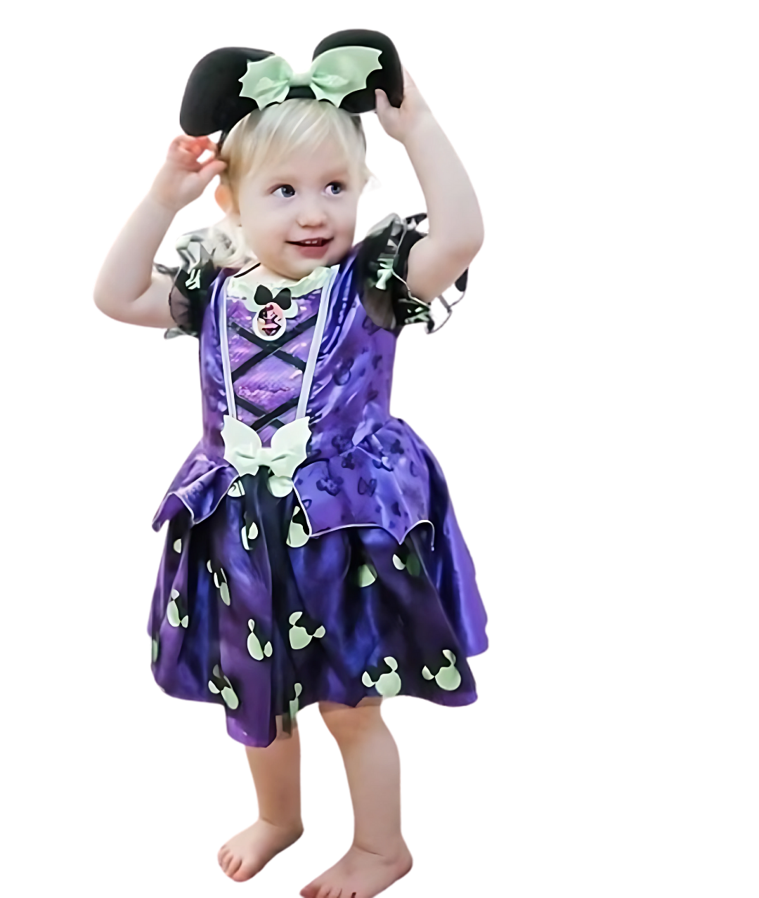 Minnie Mouse Witch Costume for Girls Halloween Costume Fancy Dress-set in Jordan