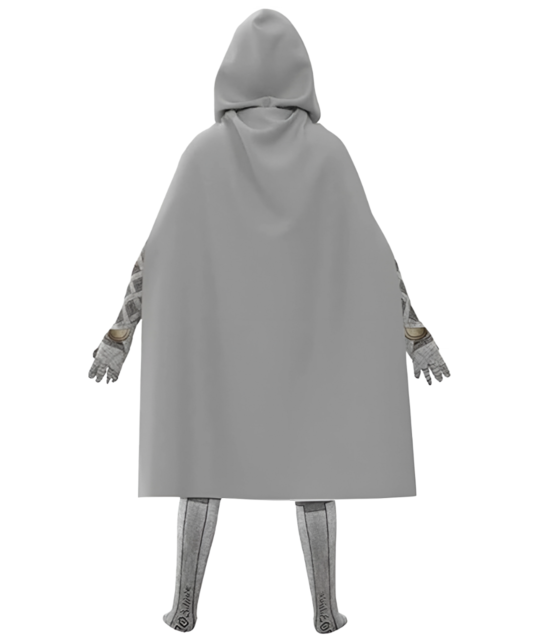 Moon Knight Cosplay Costume Jumpsuits Uniform Sets Hooded Cloak Headgear Without Mask4