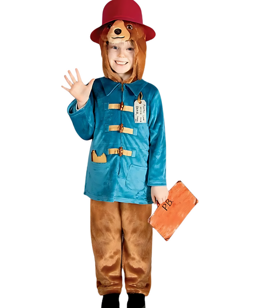 Paddington Bear Onesie Kids Boys Girls Animal