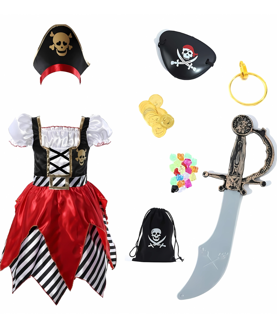 Pirate Costume Carnival Kids Costume Pirate Party