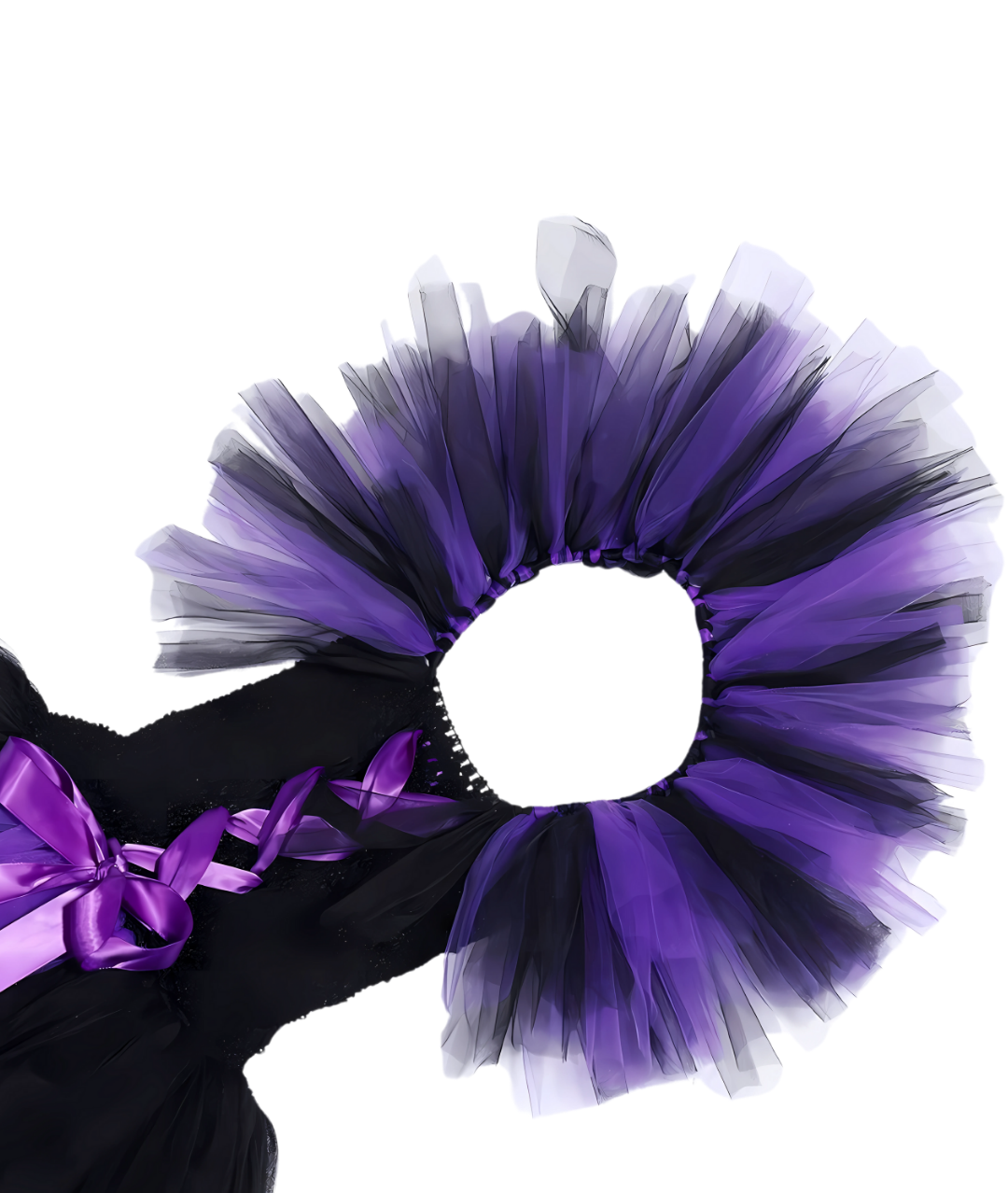 Vampire Witch Costume for Girls with Horns Headband for Halloween from Tutu Dreams4