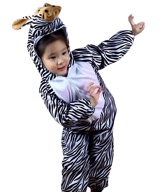 Zebra Kids Animal costumes Boys Girls Fancy Dress outfit Cosplay-set in Jordan