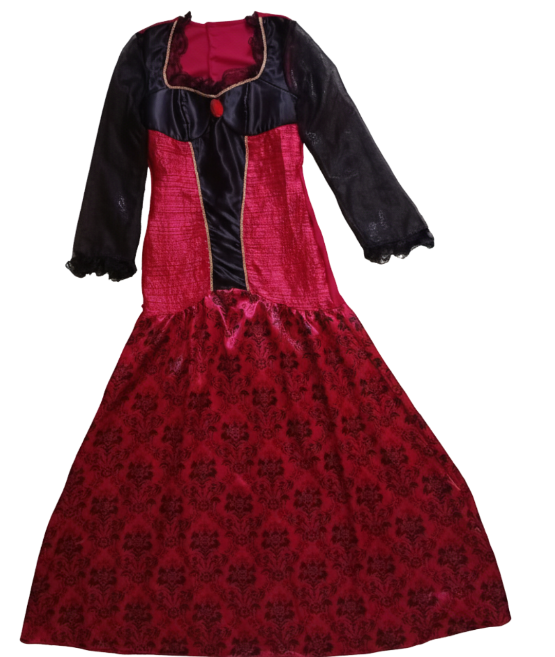 Womens Witch and Vampire Halloween Costume (only dress)