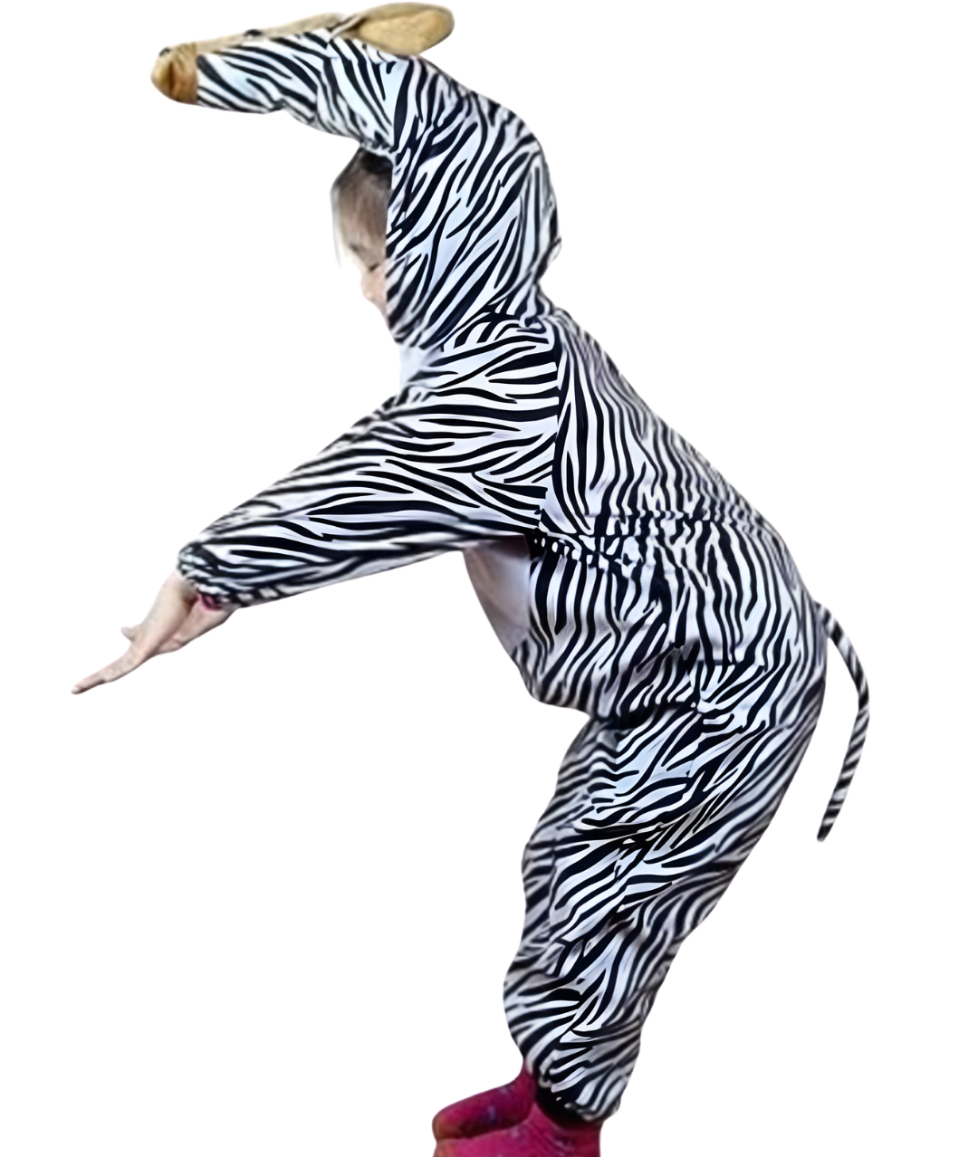 زي تنكري للأطفال على شكل حمار وحشي، ملابس تنكرية للأولاد والبنات