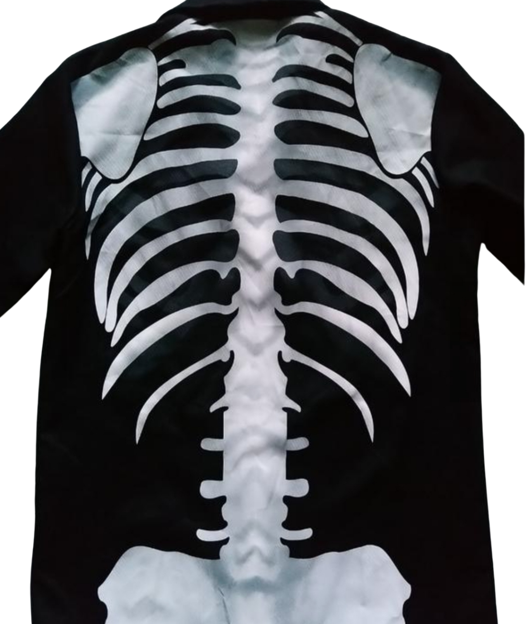 زي سترة الهيكل العظمي للبالغين في الهالوين