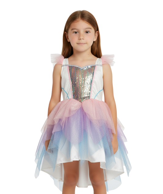Colorful Unicorn Dress Costume(only dress)