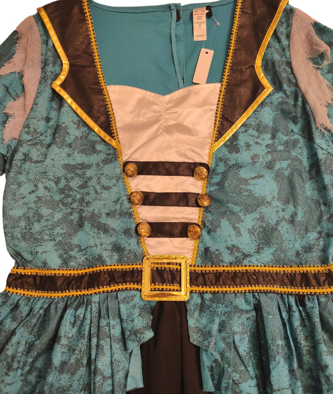 زي القراصنة النسائي (فستان فقط)