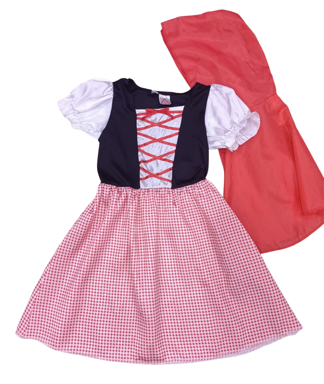 Little Red Riding Costume for Girls Dress ( headband not Include)