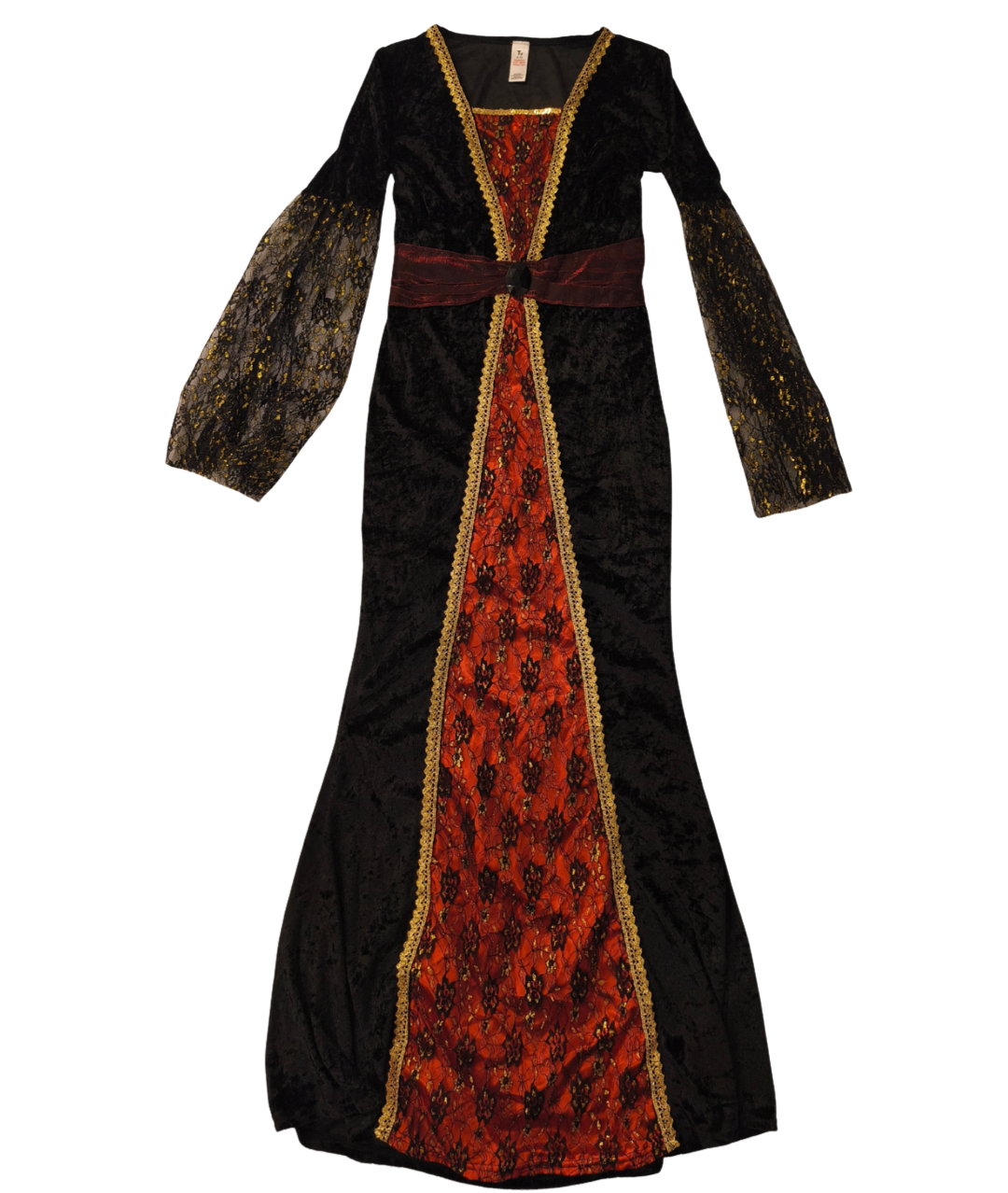 زي الساحرة ومصاص الدماء النسائي لعيد الهالوين (فستان فقط)