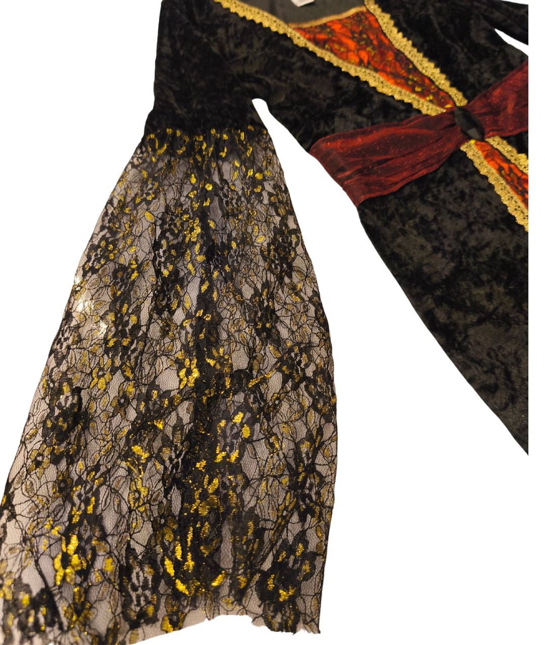 زي الساحرة ومصاص الدماء النسائي لعيد الهالوين (فستان فقط)