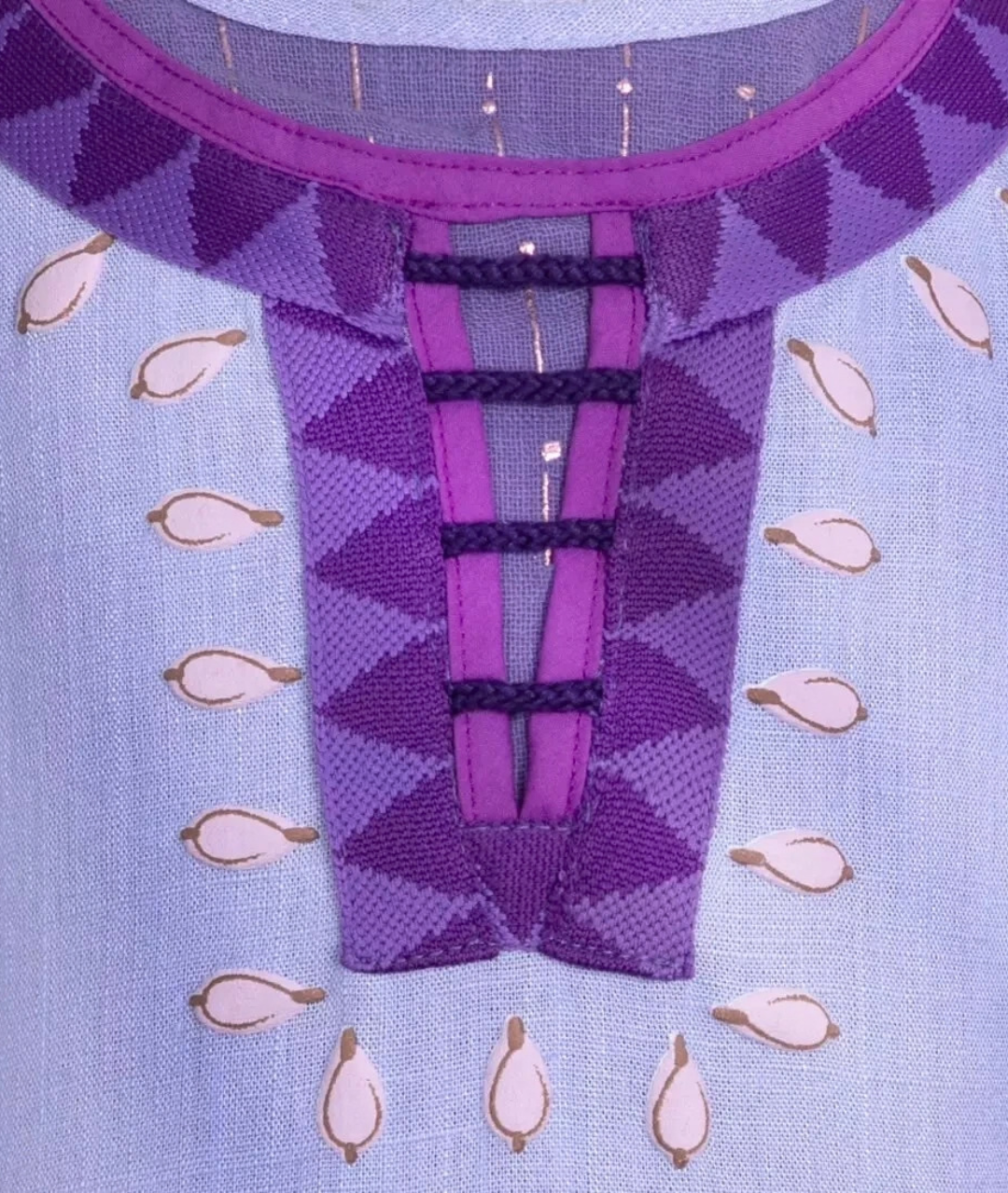 Asha Costume, Official Disney Wish Child Costume with Attached Belt