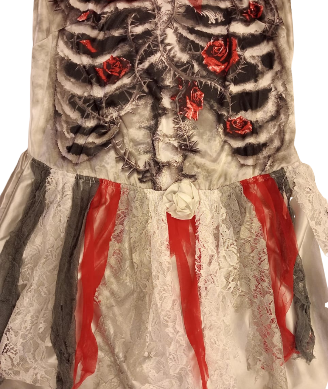 Ladies Halloween Zombie Gothic bride Dress only