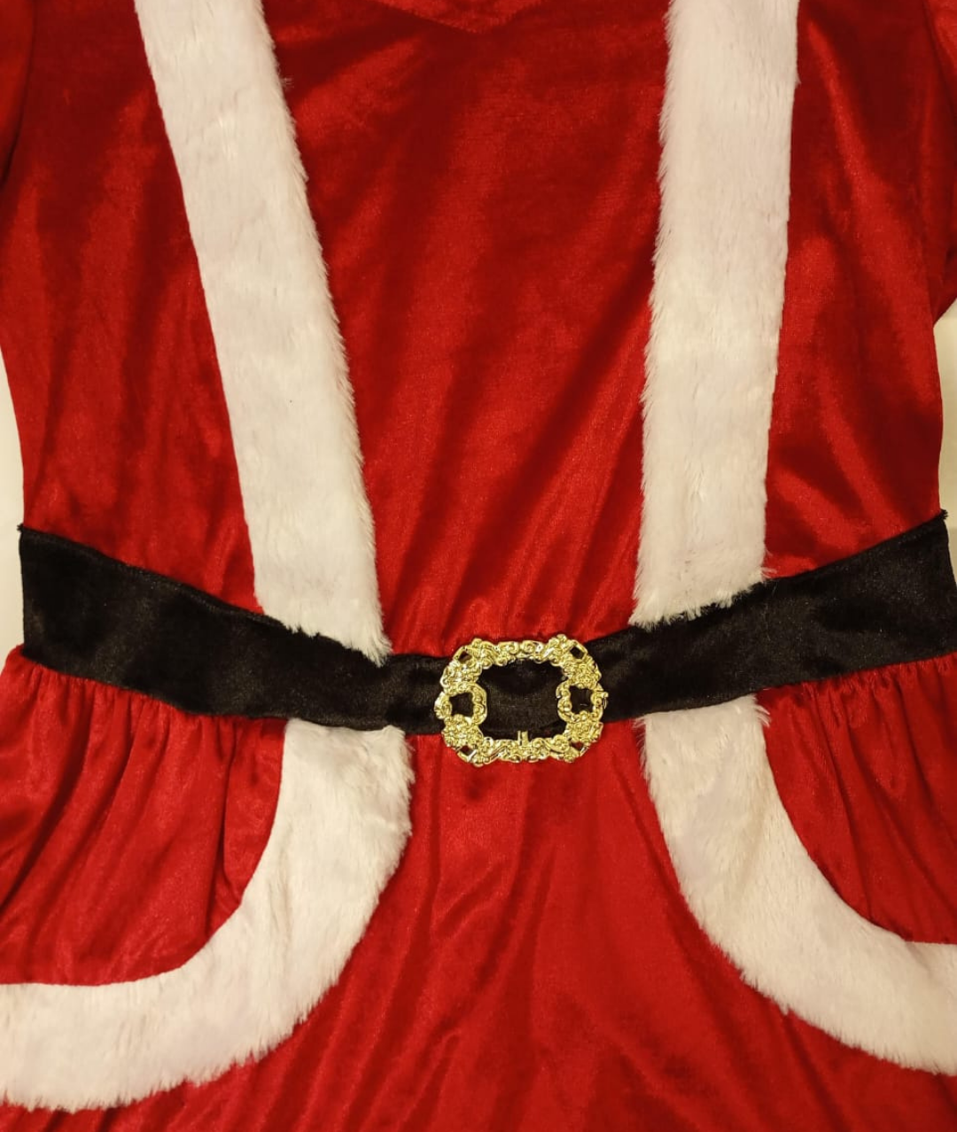 Girls Miss Santa Dress Costume