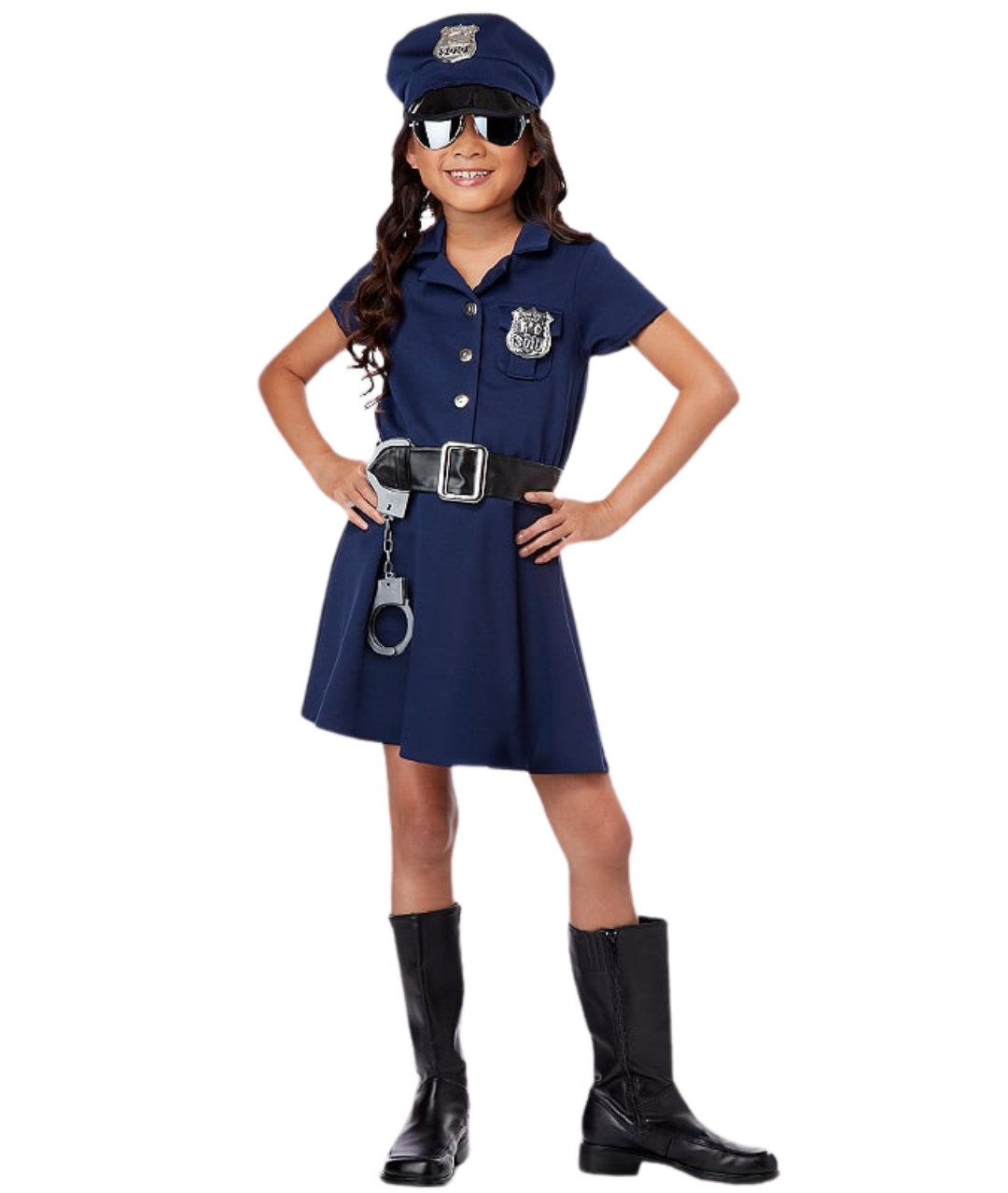 Police Costume for Halloween Costume for Girls Cop Role Play