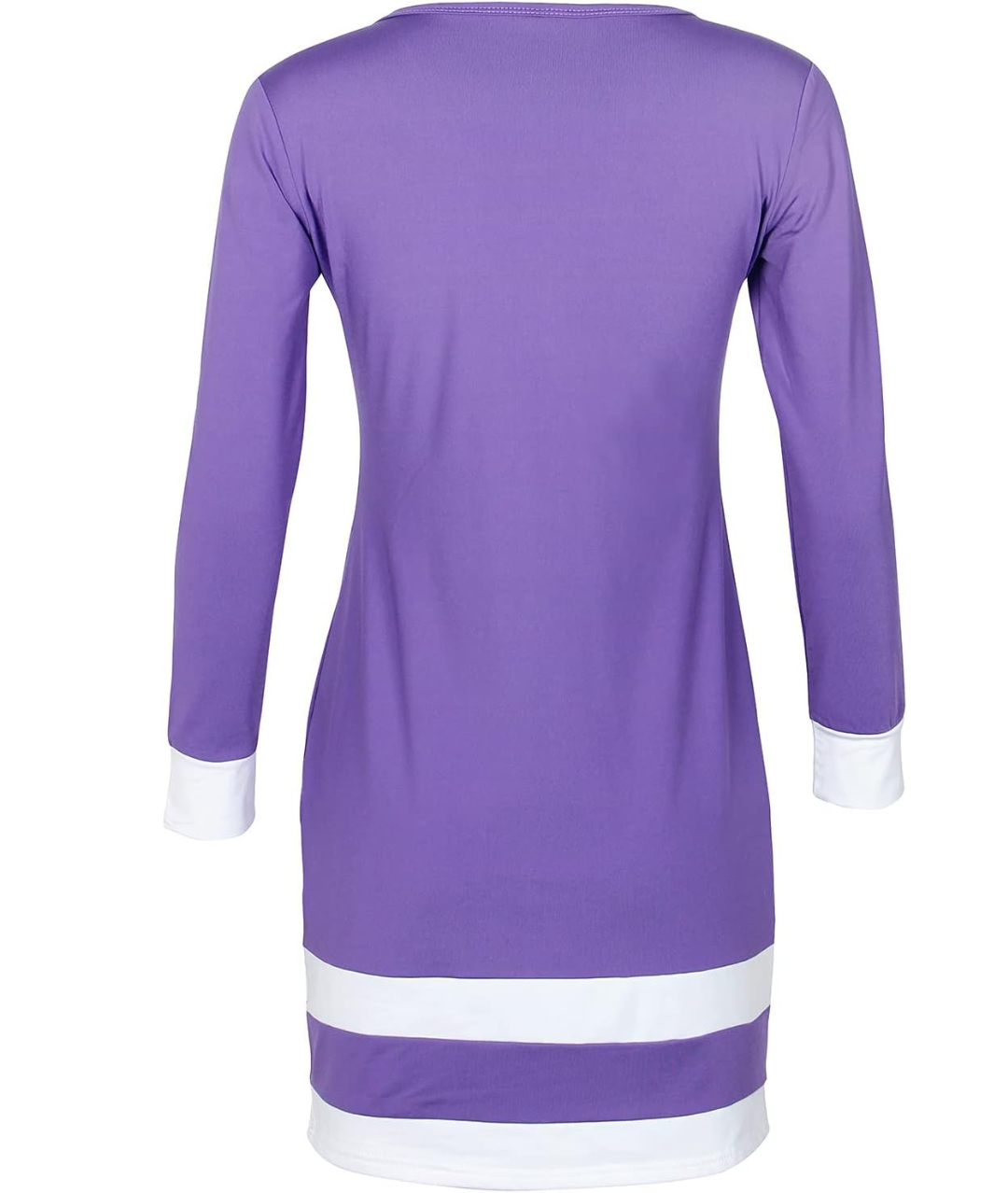 Purple Daphne Costume Dress With Scarf and Wig For Adult Women
