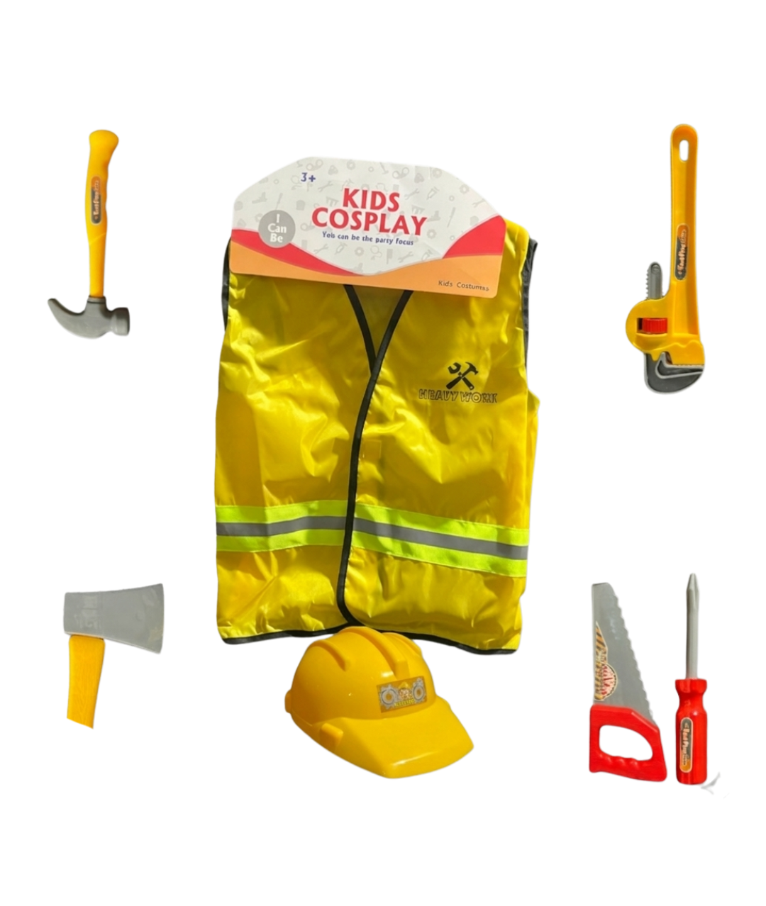 Construction Worker/ Engineer Career Costume for Kids