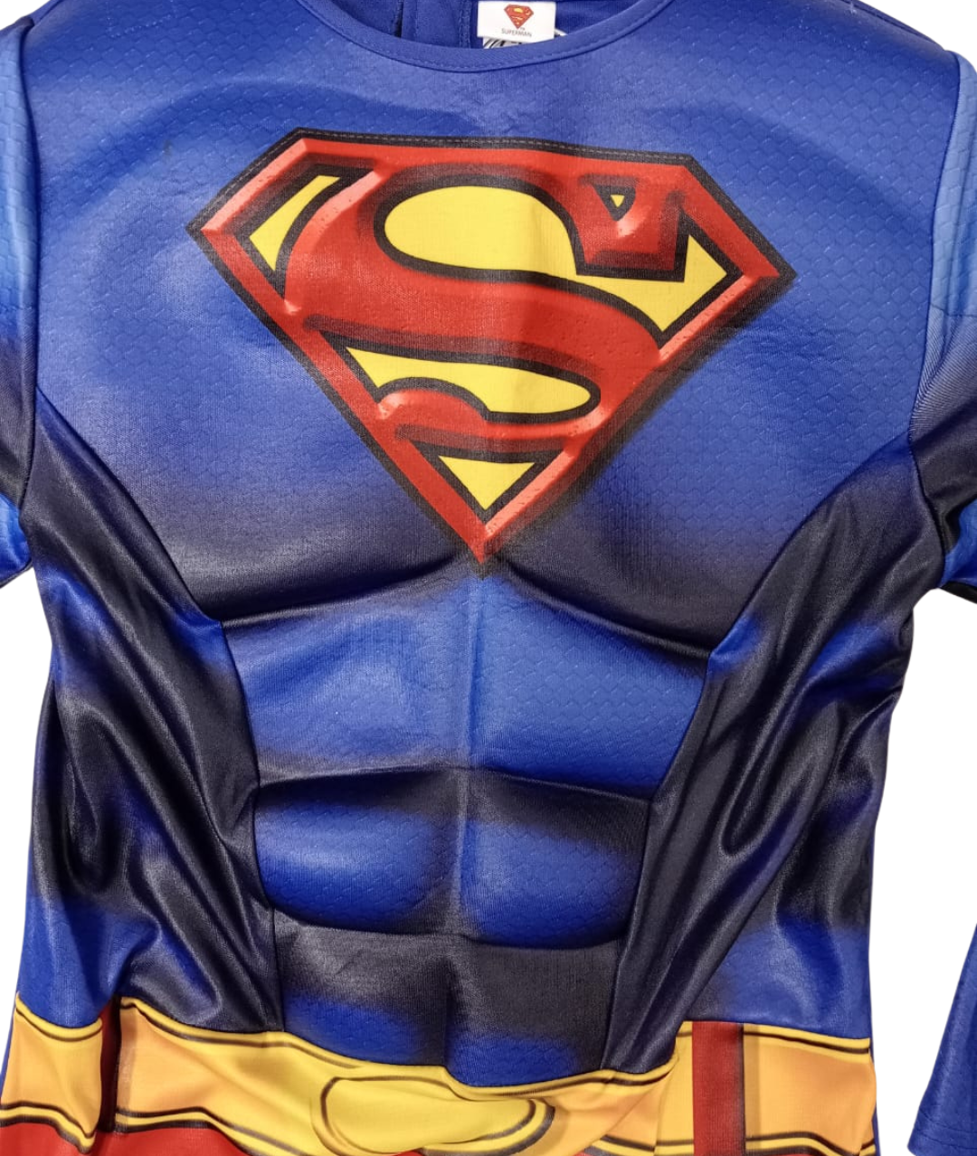 Kids Superman costume with muscle
