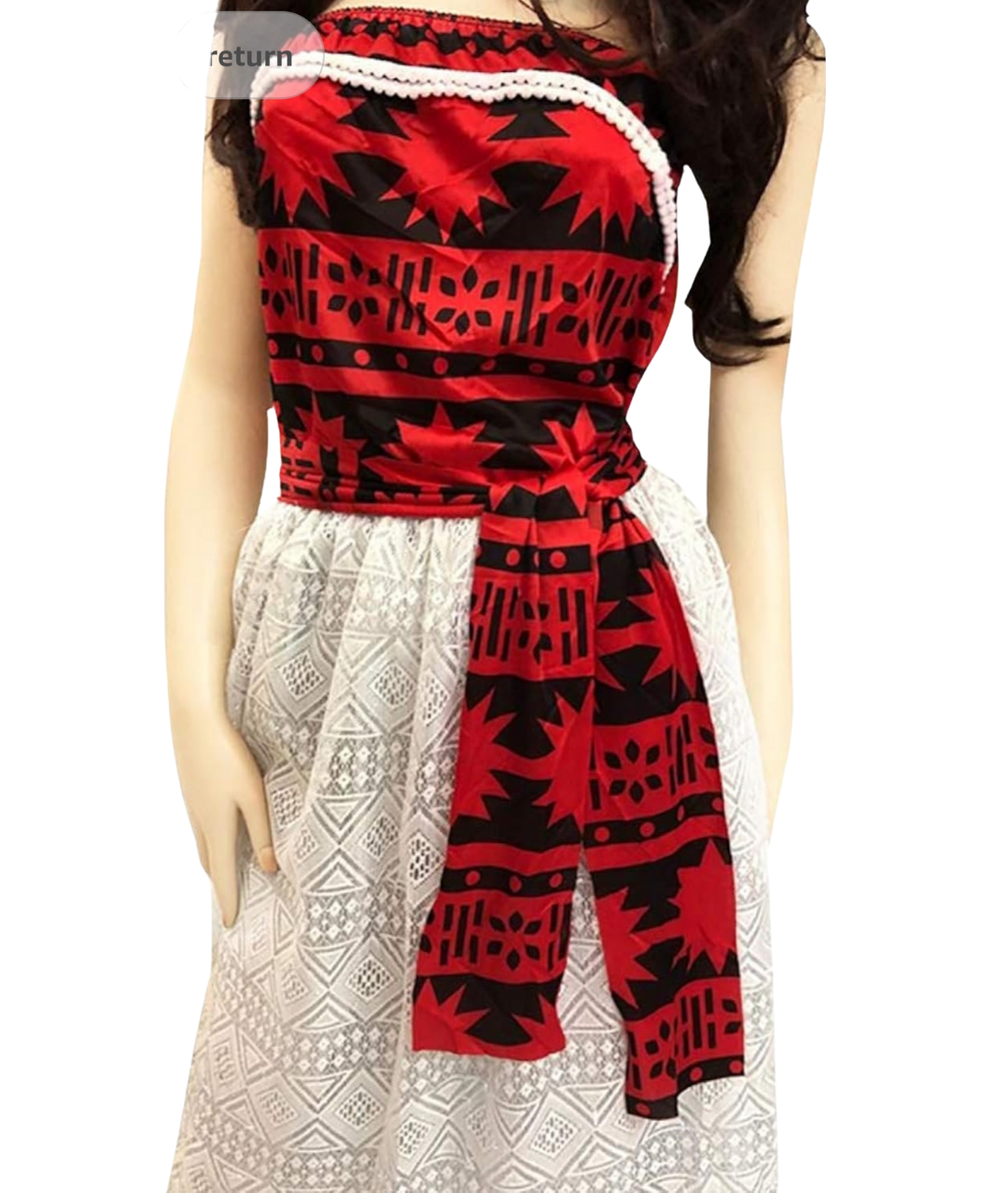 Girls Island Princess Moana Costume Hawaiian Adventure costume Halloween Party Costume Full Set