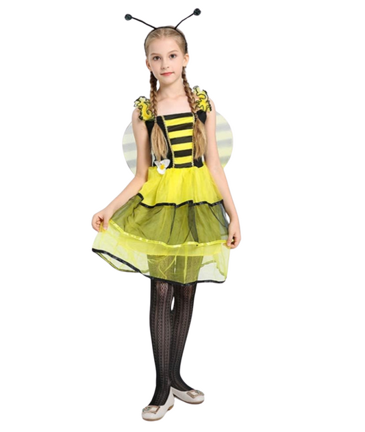 Bee Costume, Bumble Bee Costume For Girls, Bee Fairy Dress