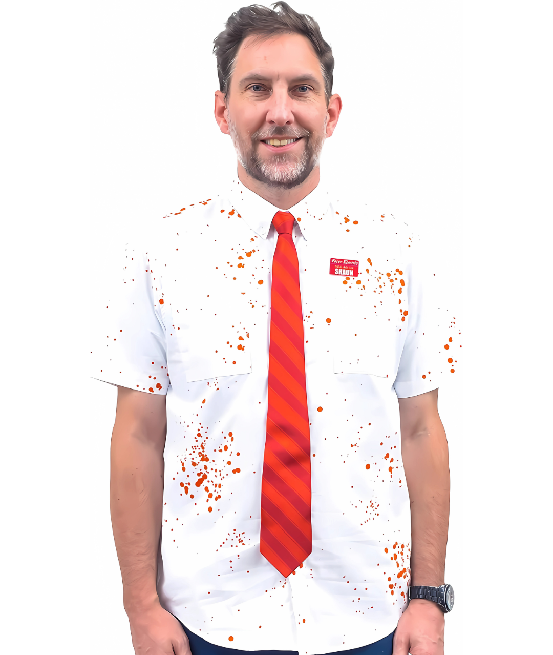 Shaun of the Dead Costume Up Shirt and Halloween Costume Cosplay