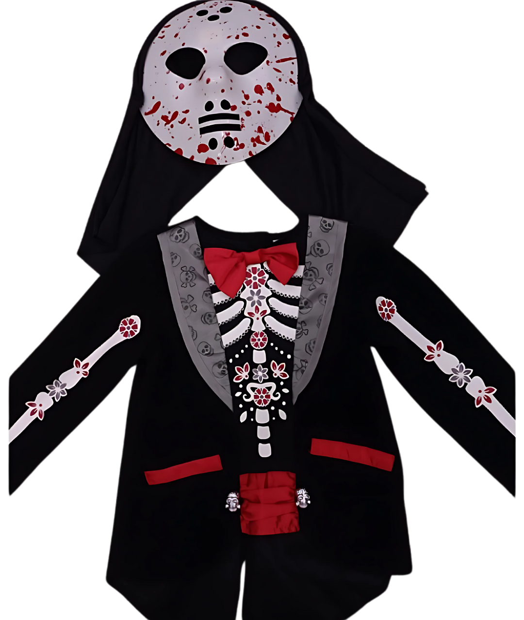 Child Halloween Day of the Dead Costume