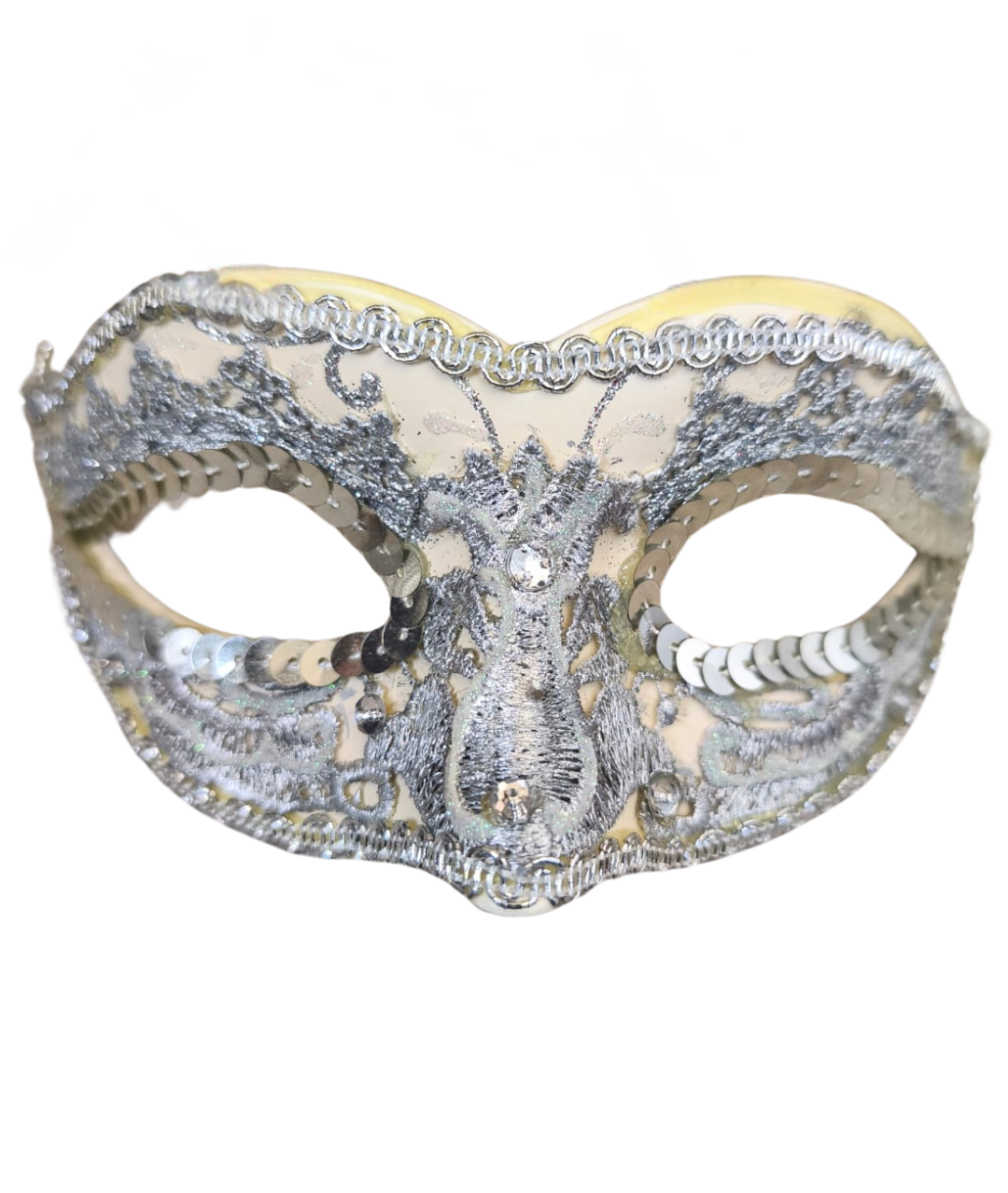 Silver Eye Mask free size