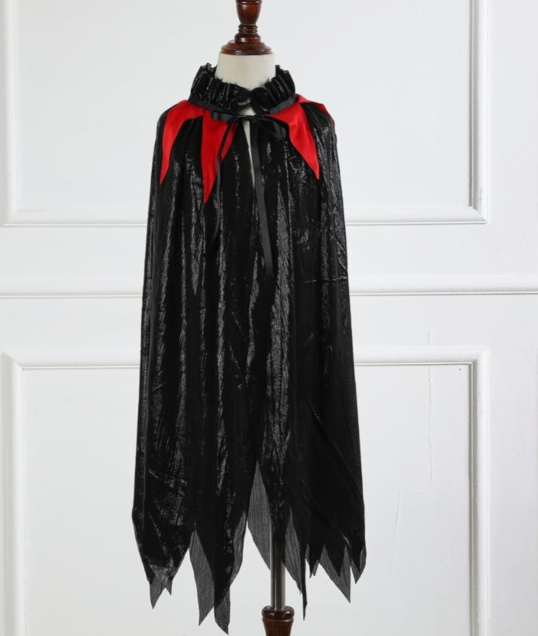 Halloween Witch Chiffon Glitter Cape Costume