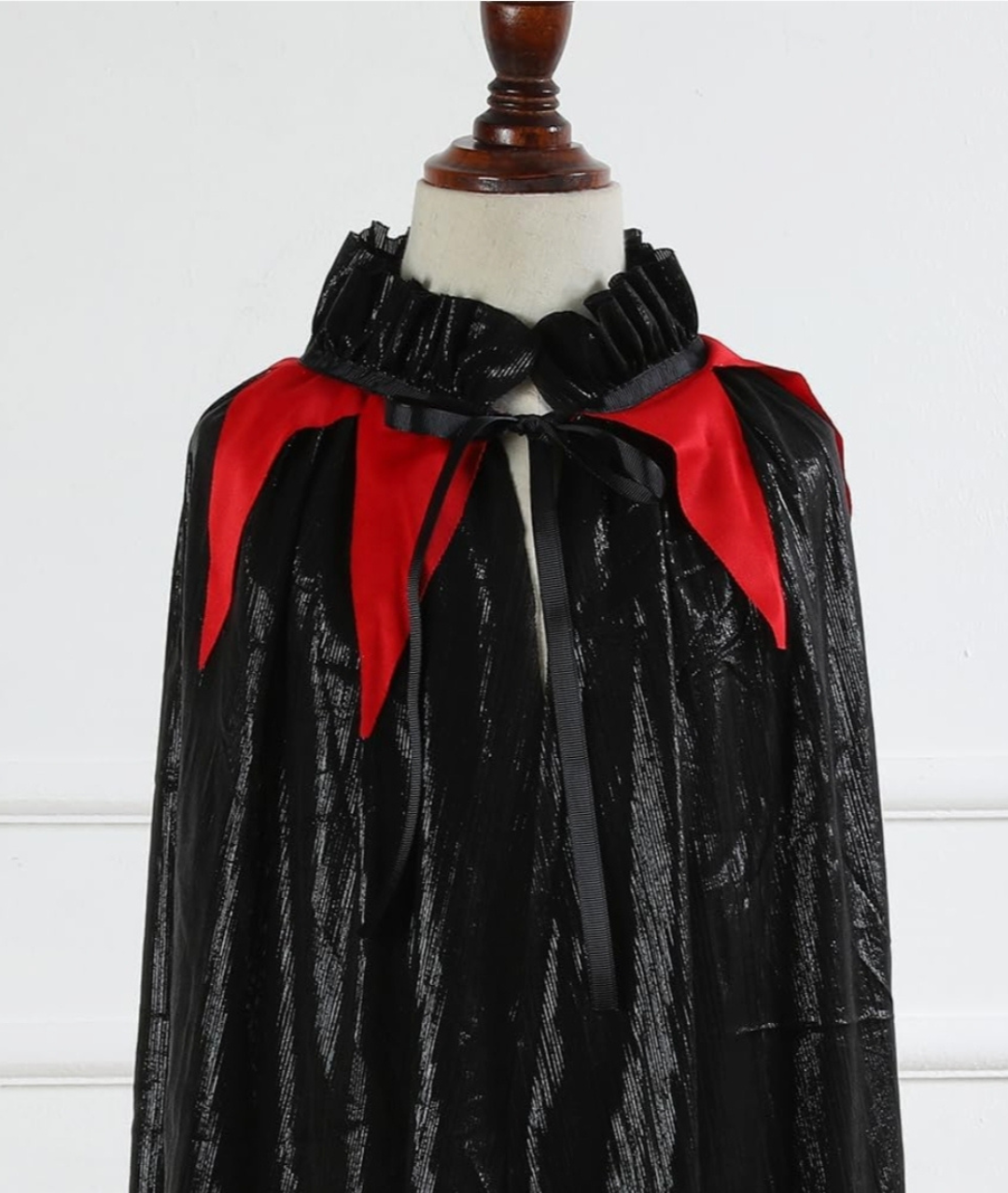 Halloween Witch Chiffon Glitter Cape Costume